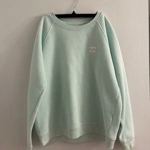 Light blue wave crewneck